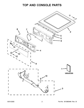 Diagram for WGD72HEDW1