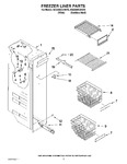 Diagram for 04 - Freezer Liner Parts