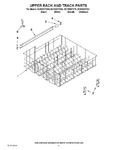 Diagram for 09 - Upper Rack And Track Parts