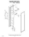 Diagram for 07 - Freezer Door Parts