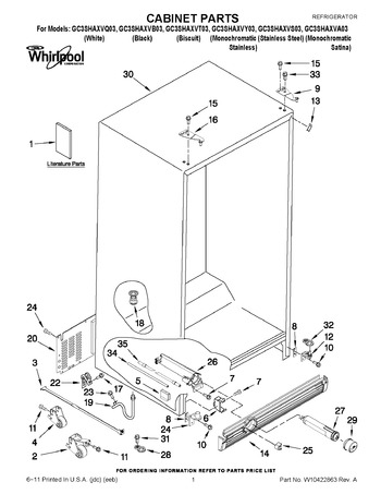 Diagram for GC3SHAXVA03