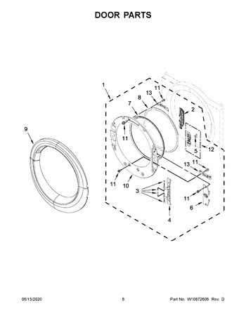 Diagram for WED75HEFW0