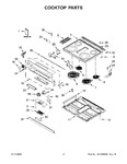 Diagram for 02 - Cooktop Parts