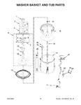 Diagram for 09 - Washer Basket And Tub Parts