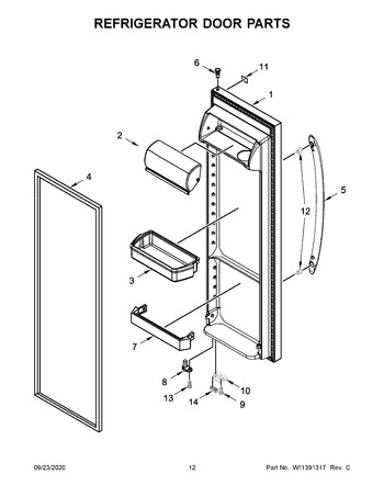 Diagram for WRS315SDHW02