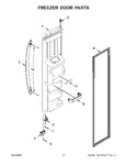 Diagram for 08 - Freezer Door Parts