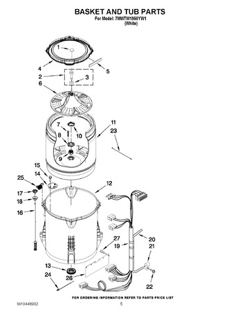 Diagram for 7MWTW1950YW1