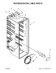 Diagram for 03 - Refrigerator Liner Parts