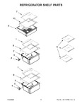 Diagram for 04 - Refrigerator Shelf Parts