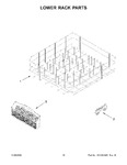 Diagram for 10 - Lower Rack Parts