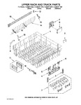 Diagram for 09 - Upper Rack And Track Parts