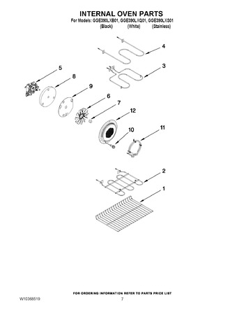 Diagram for GGE390LXS01