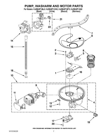 Diagram for KUDE40FXWH0