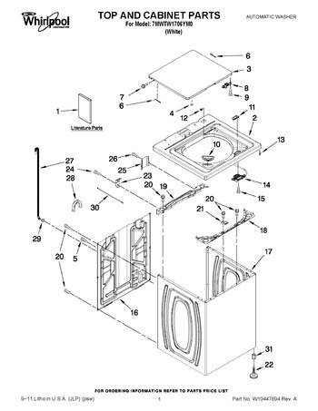 Diagram for 7MWTW1706YM0