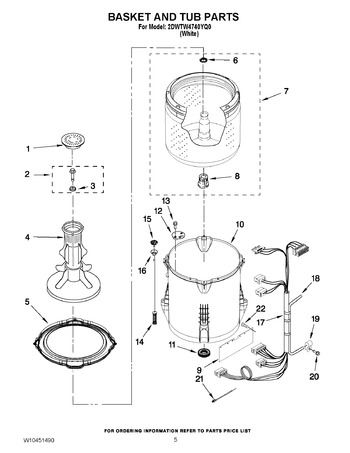 Diagram for 2DWTW4740YQ0