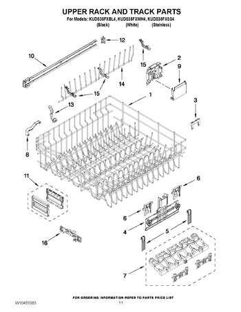 Diagram for KUDS35FXBL4