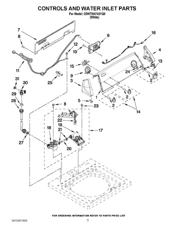 Diagram for 2DWTW4740YQ0