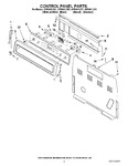 Diagram for 02 - Control Panel Parts