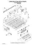 Diagram for 09 - Upper Rack And Track Parts