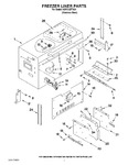 Diagram for 05 - Freezer Liner Parts