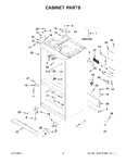 Diagram for 02 - Cabinet Parts