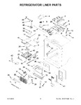 Diagram for 03 - Refrigerator Liner Parts