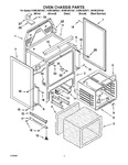 Diagram for 05 - Oven Chassis Parts