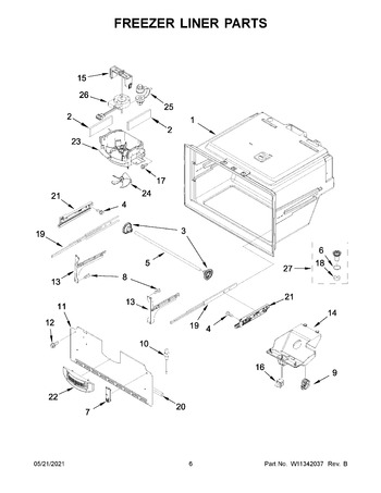 Diagram for WRX735SDHZ02