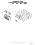 Diagram for 10 - Lower Rack Parts