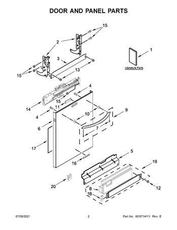 Diagram for KDTM354DSS0