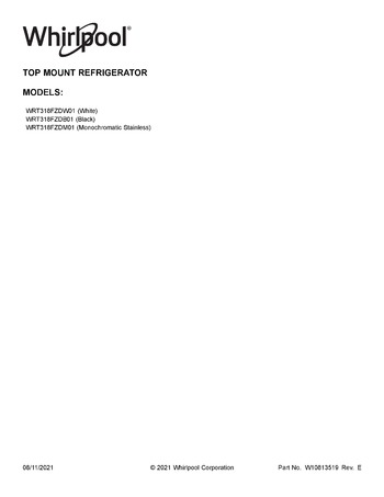 Diagram for WRT318FZDM01