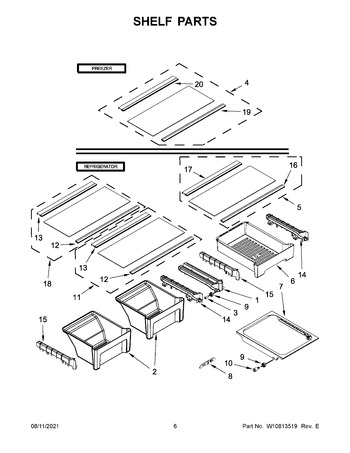 Diagram for WRT318FZDW01