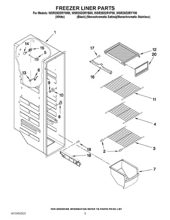 Diagram for WSR25D2RYB00