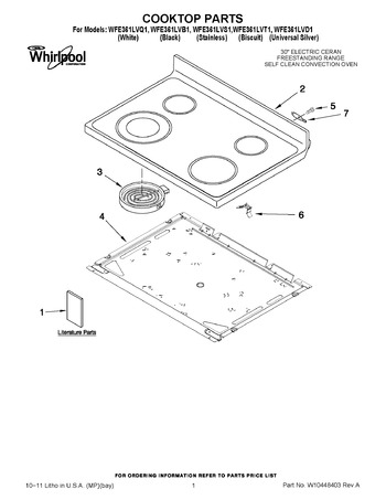 Diagram for WFE361LVD1