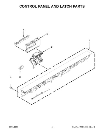 Diagram for KDTM404EWH3