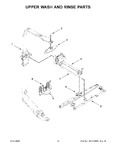 Diagram for 08 - Upper Wash And Rinse Parts