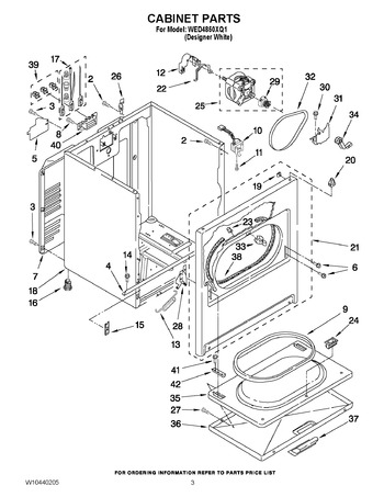 Diagram for WED4850XQ1