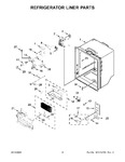 Diagram for 03 - Refrigerator Liner Parts