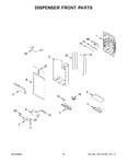 Diagram for 09 - Dispenser Front Parts