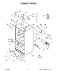 Diagram for 02 - Cabinet Parts