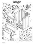 Diagram for 02 - Cabinet Parts