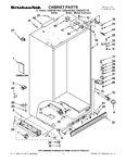 Diagram for 01 - Cabinet Parts