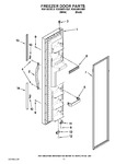 Diagram for 07 - Freezer Door Parts