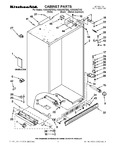 Diagram for 01 - Cabinet Parts