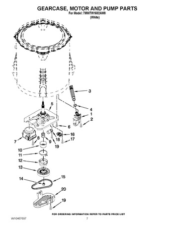 Diagram for 7MWTW1602AW0