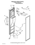 Diagram for 07 - Freezer Door Parts