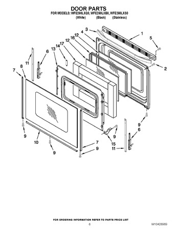 Diagram for WFE260LXB0