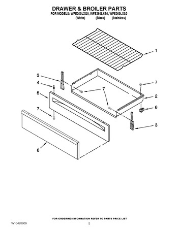 Diagram for WFE260LXQ0