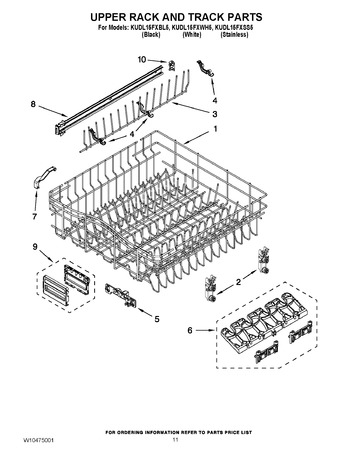 Diagram for KUDL15FXWH5