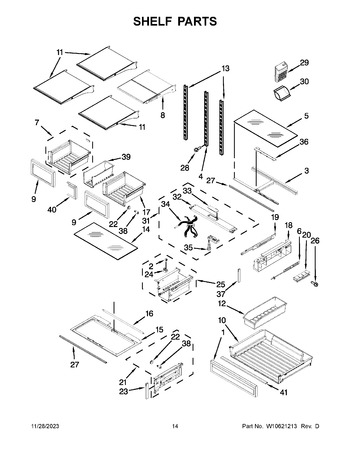 Diagram for WRF989SDAF01